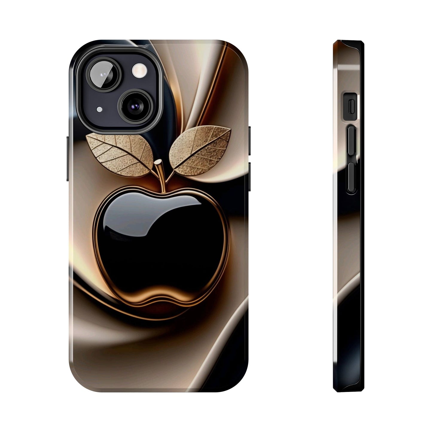Sleek Apple-Inspired Tough Phone Cases, Stylish Smartphone Protection, Gift for Tech Lovers, Unique Phone Accessories | Iphone case