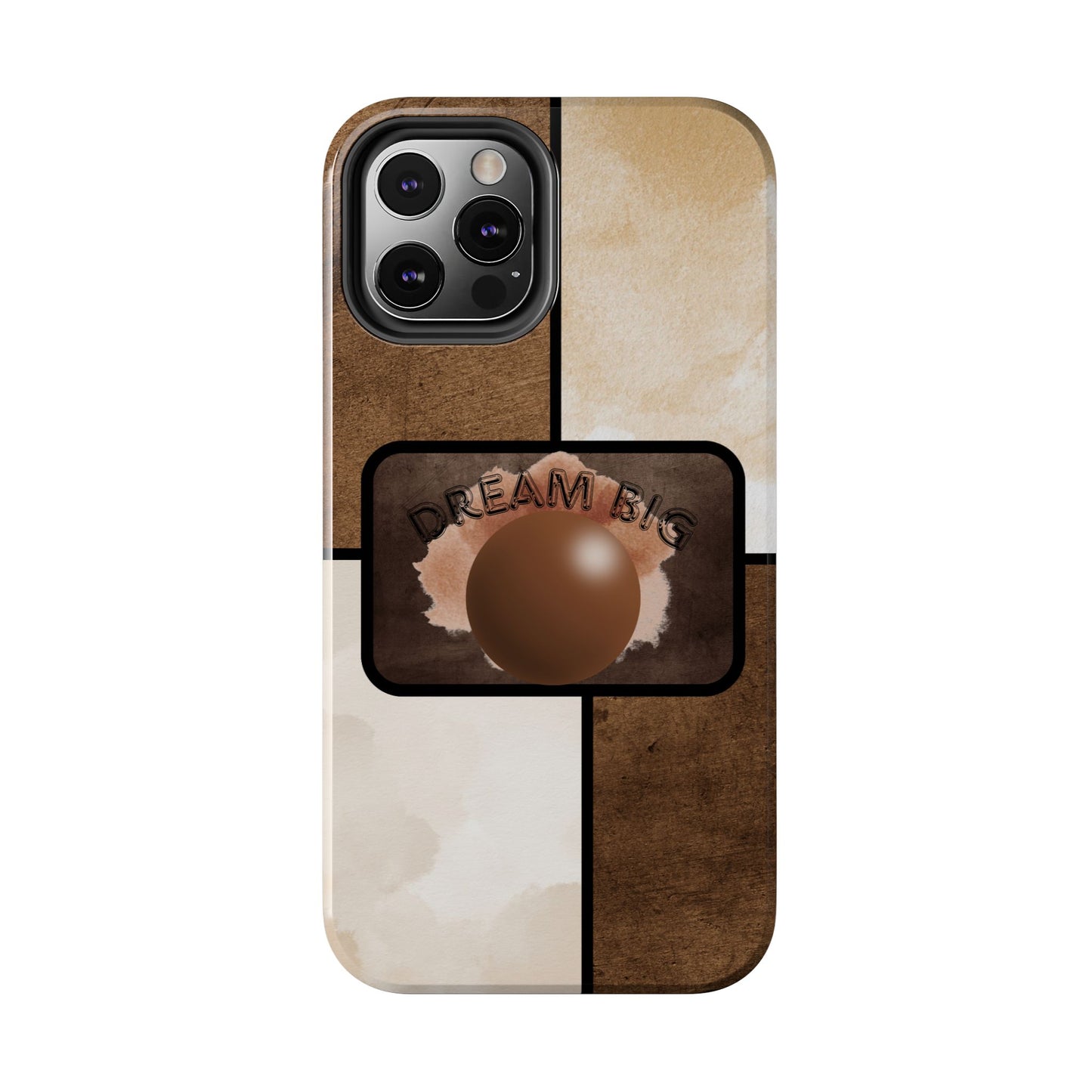 Dream Big Tough Phone Cases, Inspirational Gifts, Motivational Phone Cover, Durable Cases for Daily Use, Unique Phone Accessories