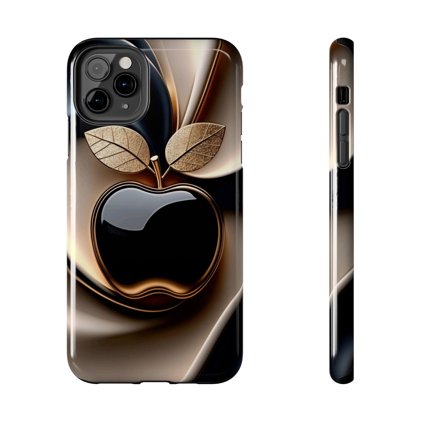 Sleek Apple-Inspired Tough Phone Cases, Stylish Smartphone Protection, Gift for Tech Lovers, Unique Phone Accessories | Iphone case