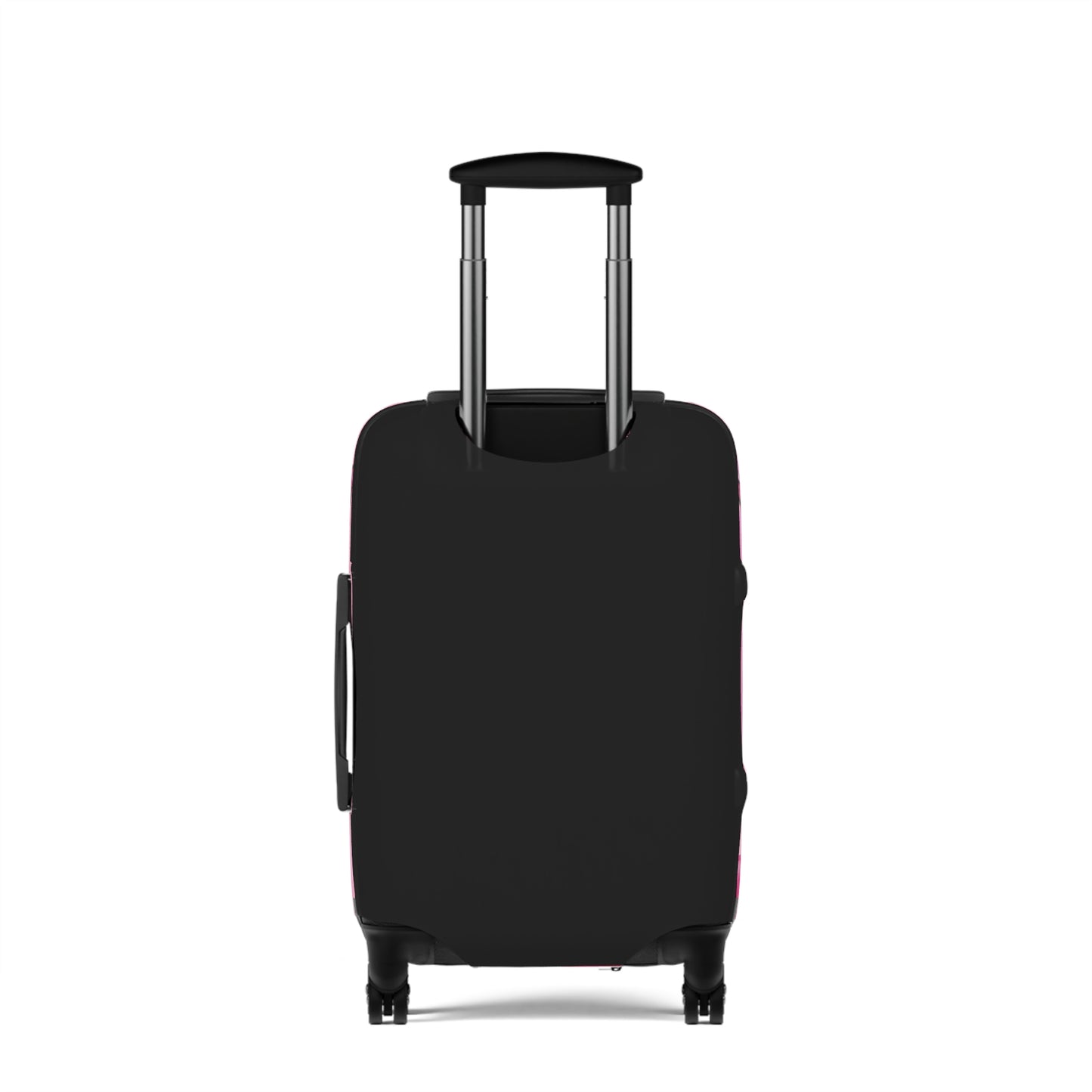Stylish Luggage Cover with Cute Character Design, Travel Accessory for Girls, Gift for Travelers, Fun Suitcase Protector, Unique Travel Gear