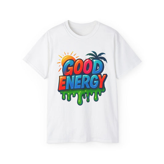 Tropical Vibes Tee - Good Energy Drip T-shirt