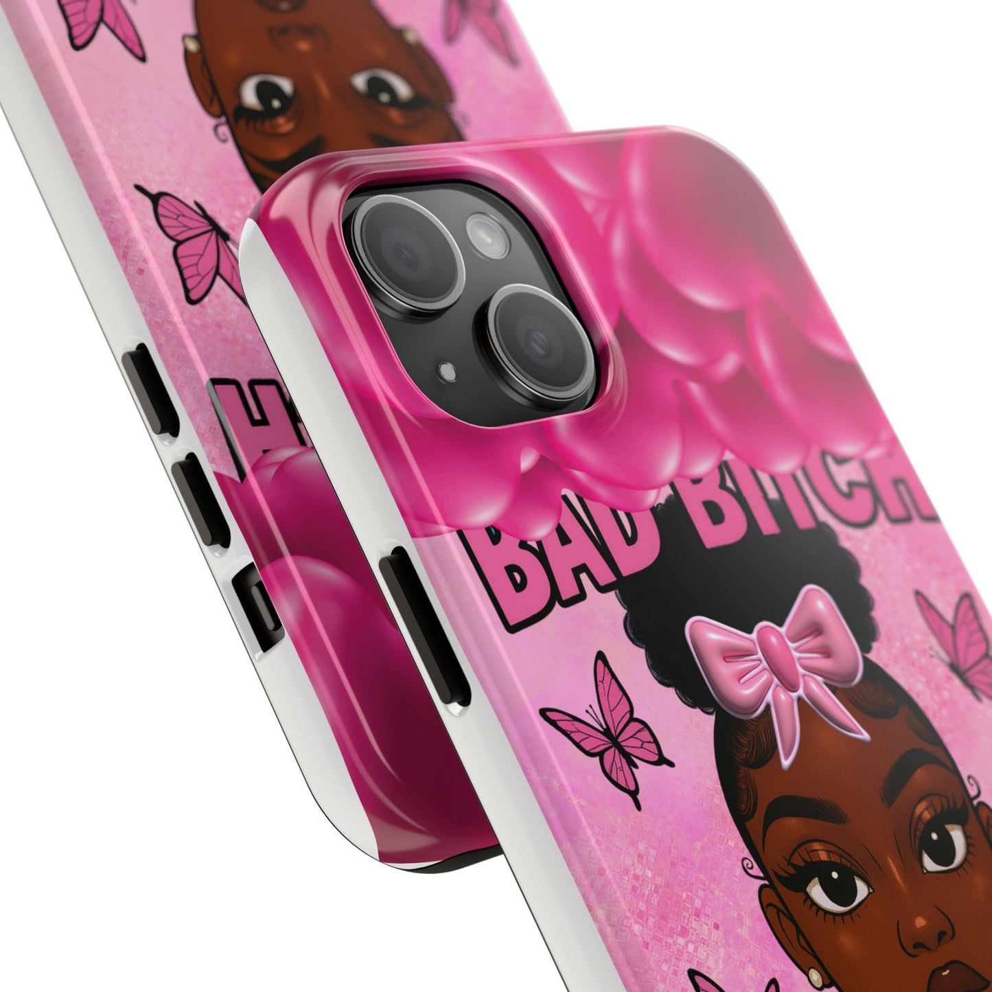 Bad Bitch Tough Phone Case - Stylish Protection for Trendsetters